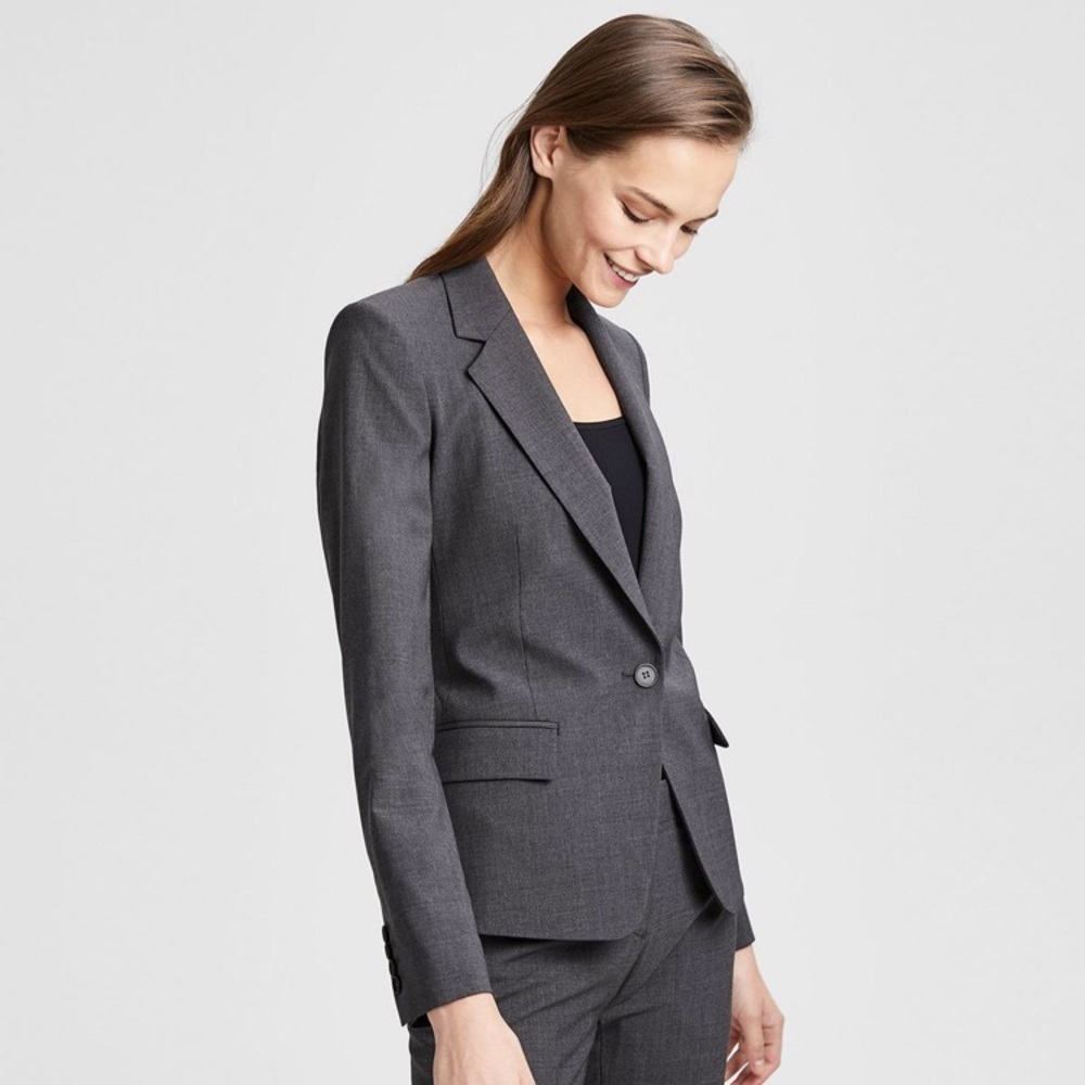 Theory Charcoal Blazer